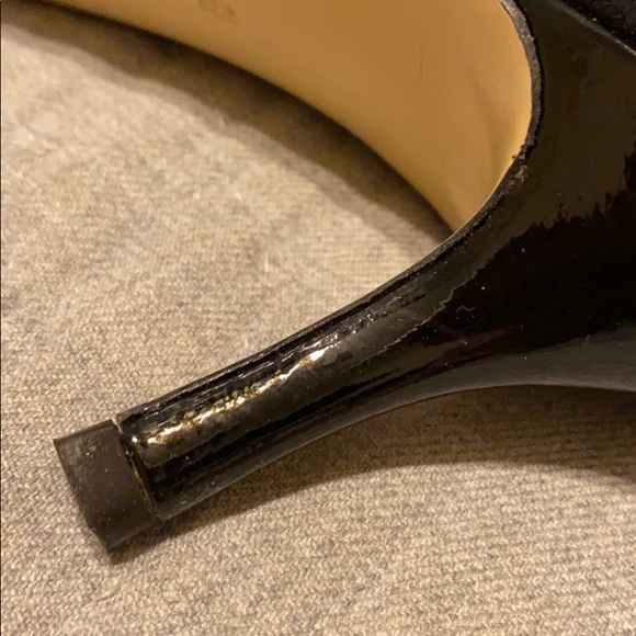 Bruno Magli Black open toe pumps - Picture 5 of 8